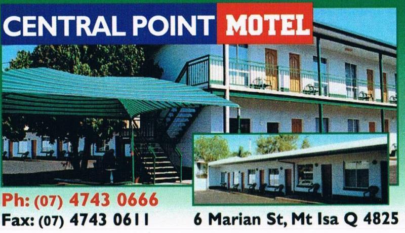 Central Point Motel Mount Isa Εξωτερικό φωτογραφία